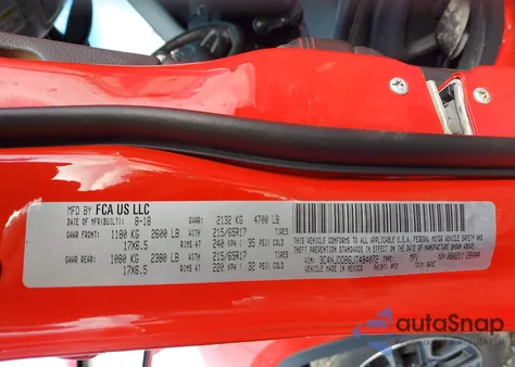 2018 Jeep Compass Trailhawk 4X4 from USA, damaged, VIN 3C4NJDDB6JT484072